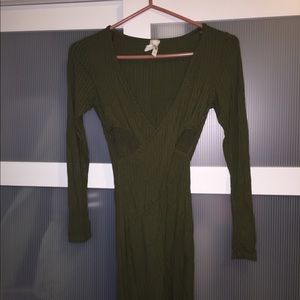 Army Green Dress